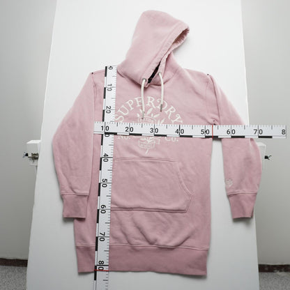 Sudadera con capucha para mujer Superdry. Rosa. L.Usado. Bien