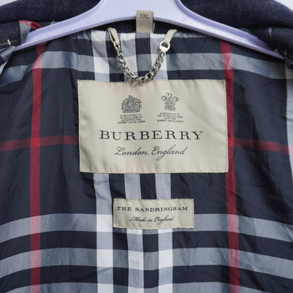 Chaqueta de hombre Burberry. Negra. XXXL. Usada. En buen estado