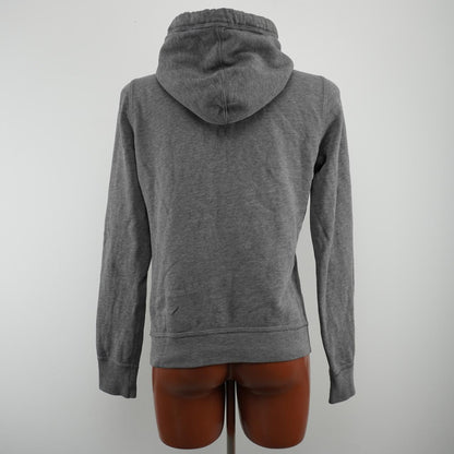 Sudadera con capucha para mujer Abercrombie &amp; Fitch. Gris. Talla L. Usada. En buen estado.