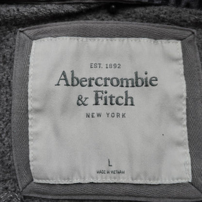 Sudadera con capucha para mujer Abercrombie &amp; Fitch. Gris. Talla L. Usada. En buen estado.