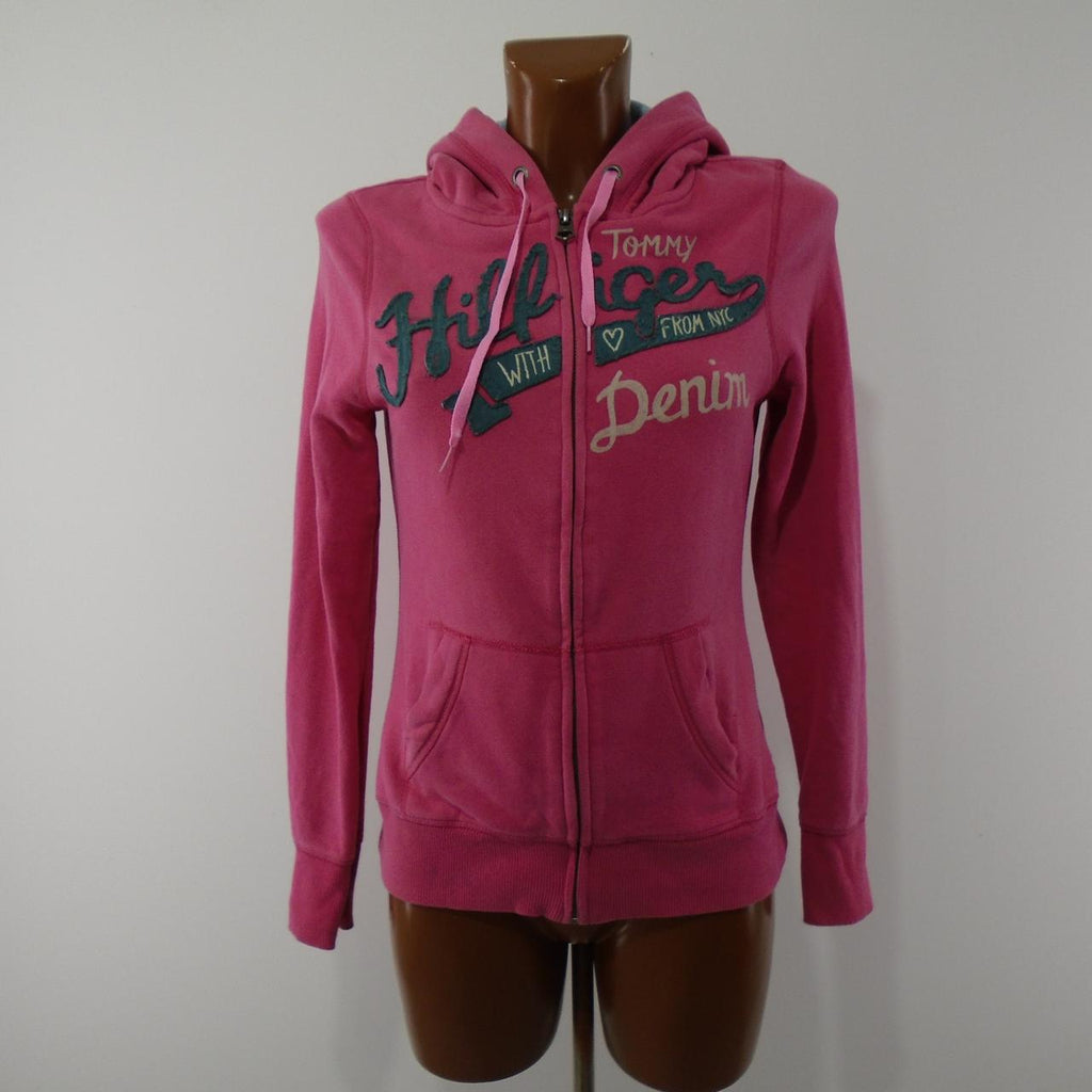 Women's Hoodie Tommy Hilfiger. Pink. XS. Used. Good