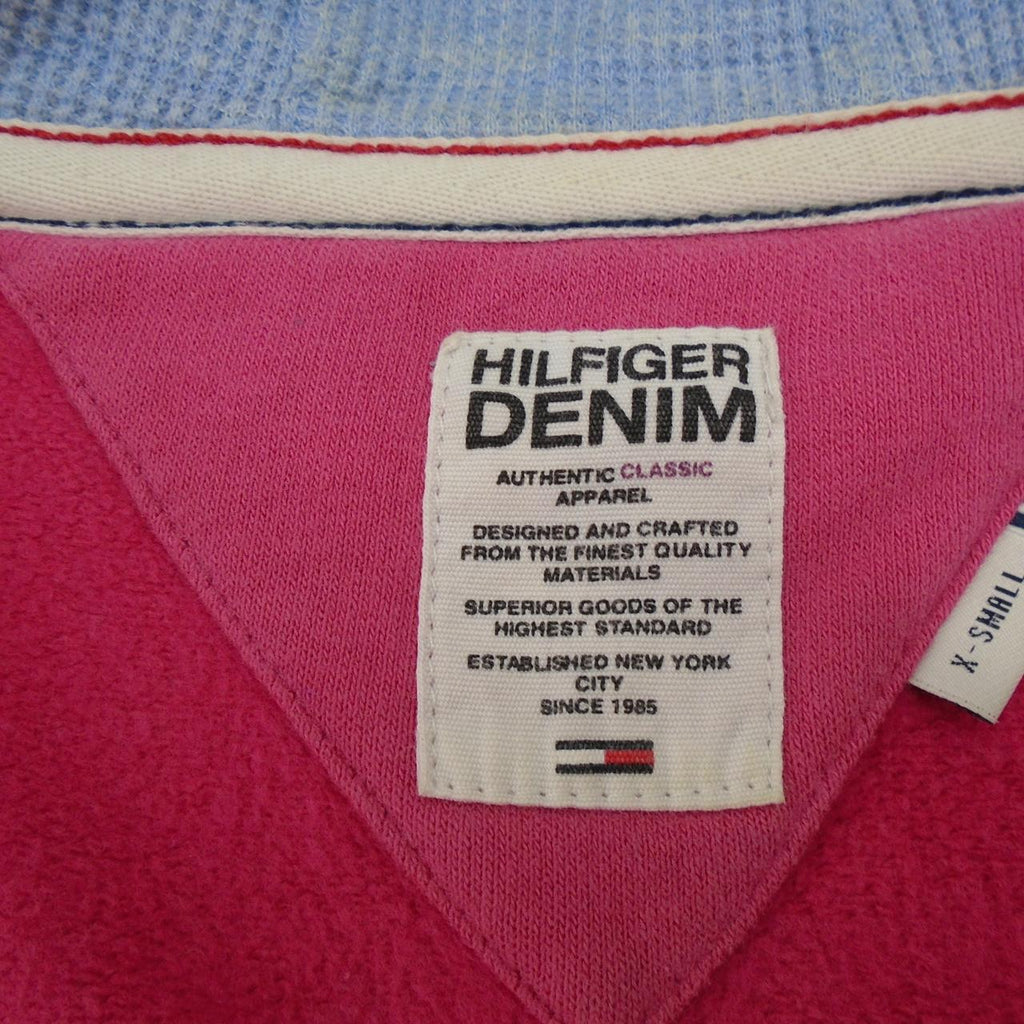 Women's Hoodie Tommy Hilfiger. Pink. XS. Used. Good