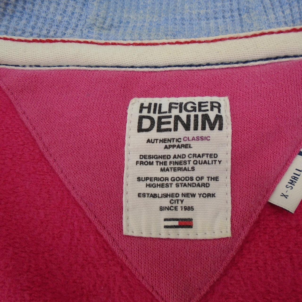 Women's Hoodie Tommy Hilfiger. Pink. XS. Used. Good