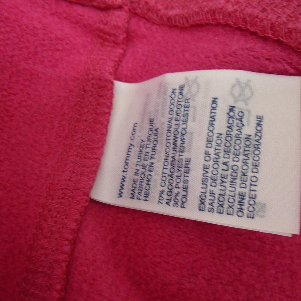 Women's Hoodie Tommy Hilfiger. Pink. XS. Used. Good