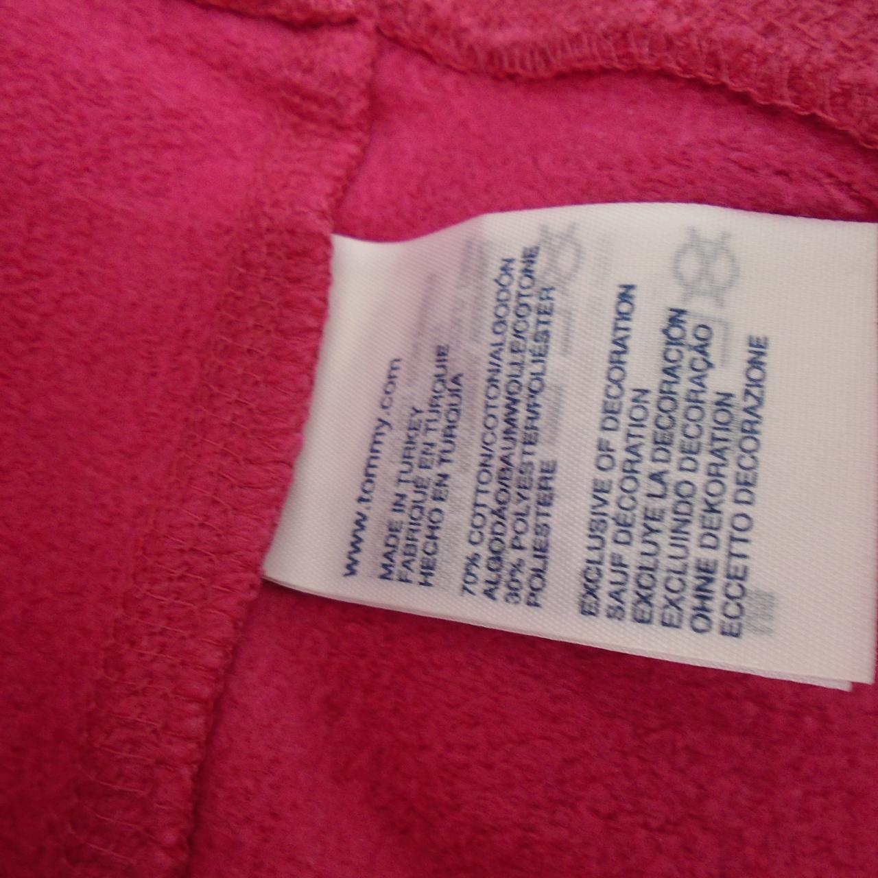 Women's Hoodie Tommy Hilfiger. Pink. XS. Used. Good