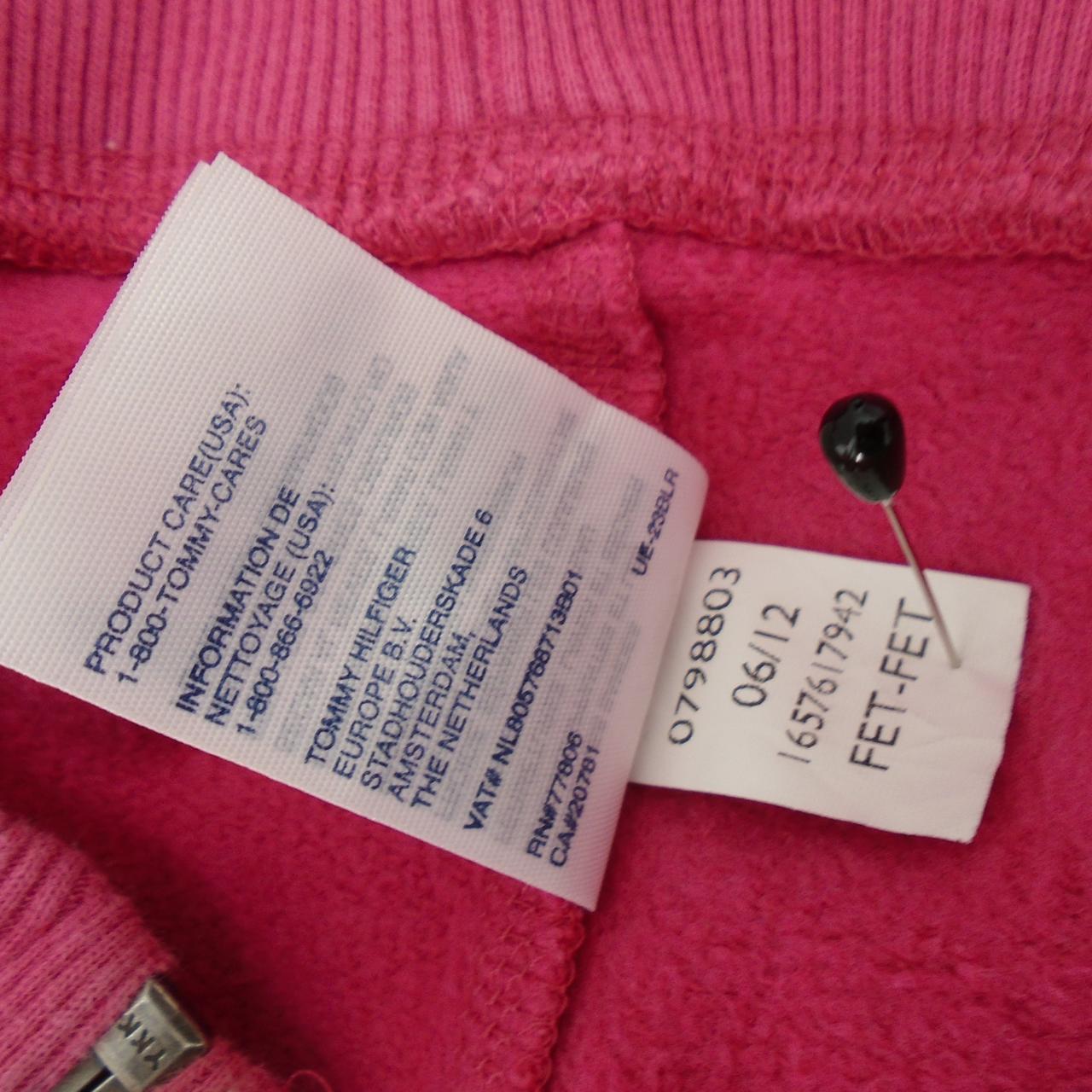 Women's Hoodie Tommy Hilfiger. Pink. XS. Used. Good