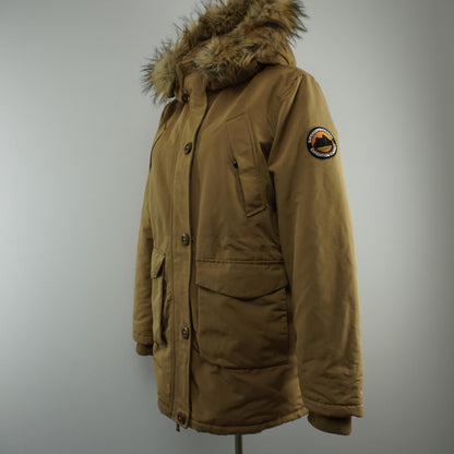 Women's Parka Superdry. Brown. XXL. Used. Good