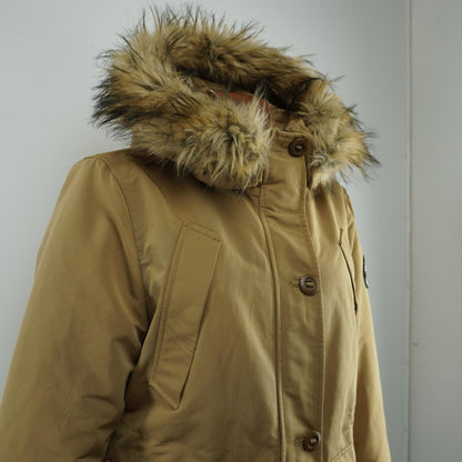 Women's Parka Superdry. Brown. XXL. Used. Good