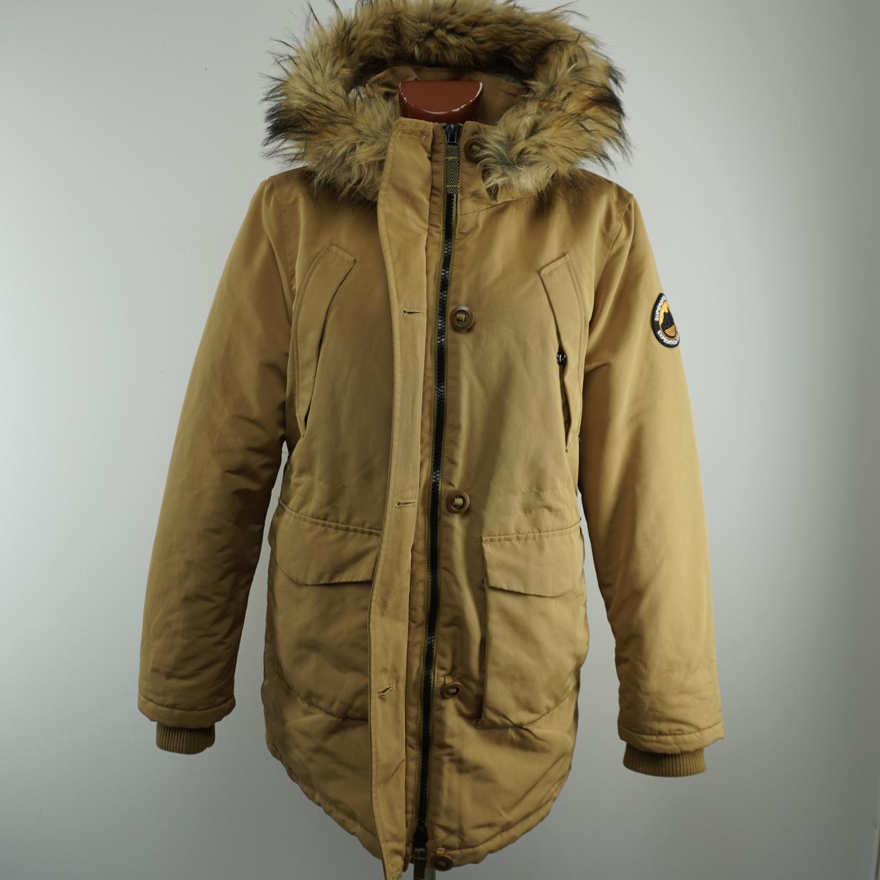 Women's Parka Superdry. Brown. XXL. Used. Good