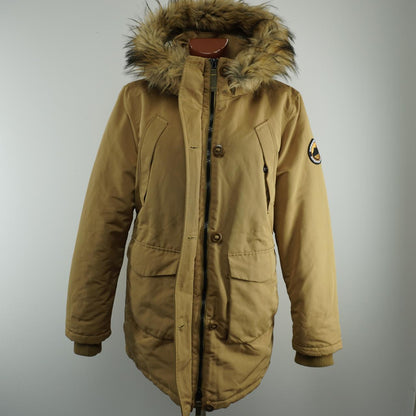 Women's Parka Superdry. Brown. XXL. Used. Good