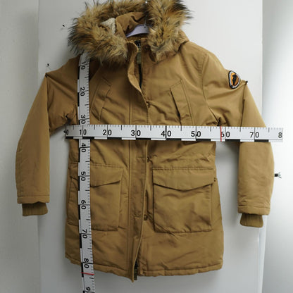 Women's Parka Superdry. Brown. XXL. Used. Good