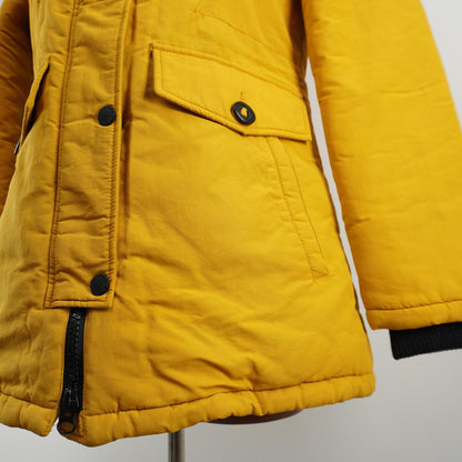 Women's Parka Superdry. Yellow. M. Used. Good