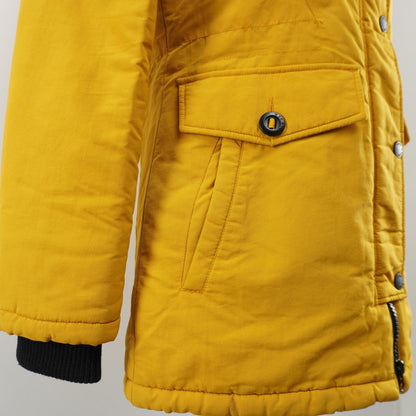 Parka de mujer Superdry. Amarillo. M. Usado. Bien