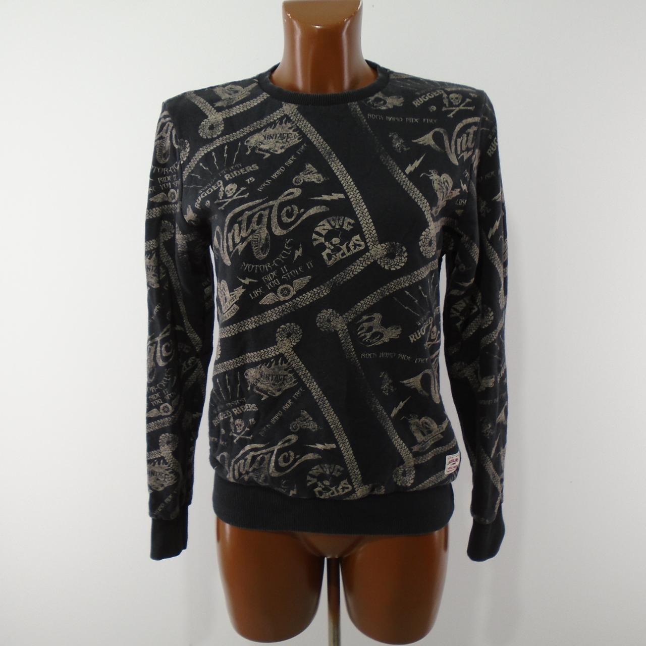 Women's Sweatshirt Jack & Jones. Black. S. Used. Good