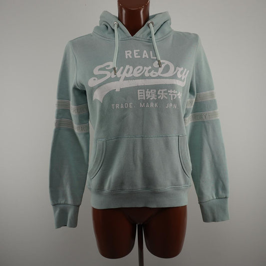 Superdry Kapuzenpullover für Damen. Grau. L. Gebraucht. Gut