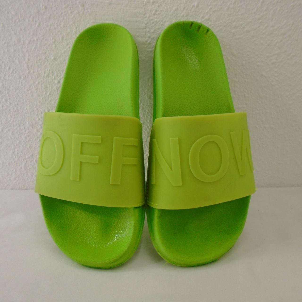 Women's Slippers Tedi. Green. 36/37. Used. Satisfactory