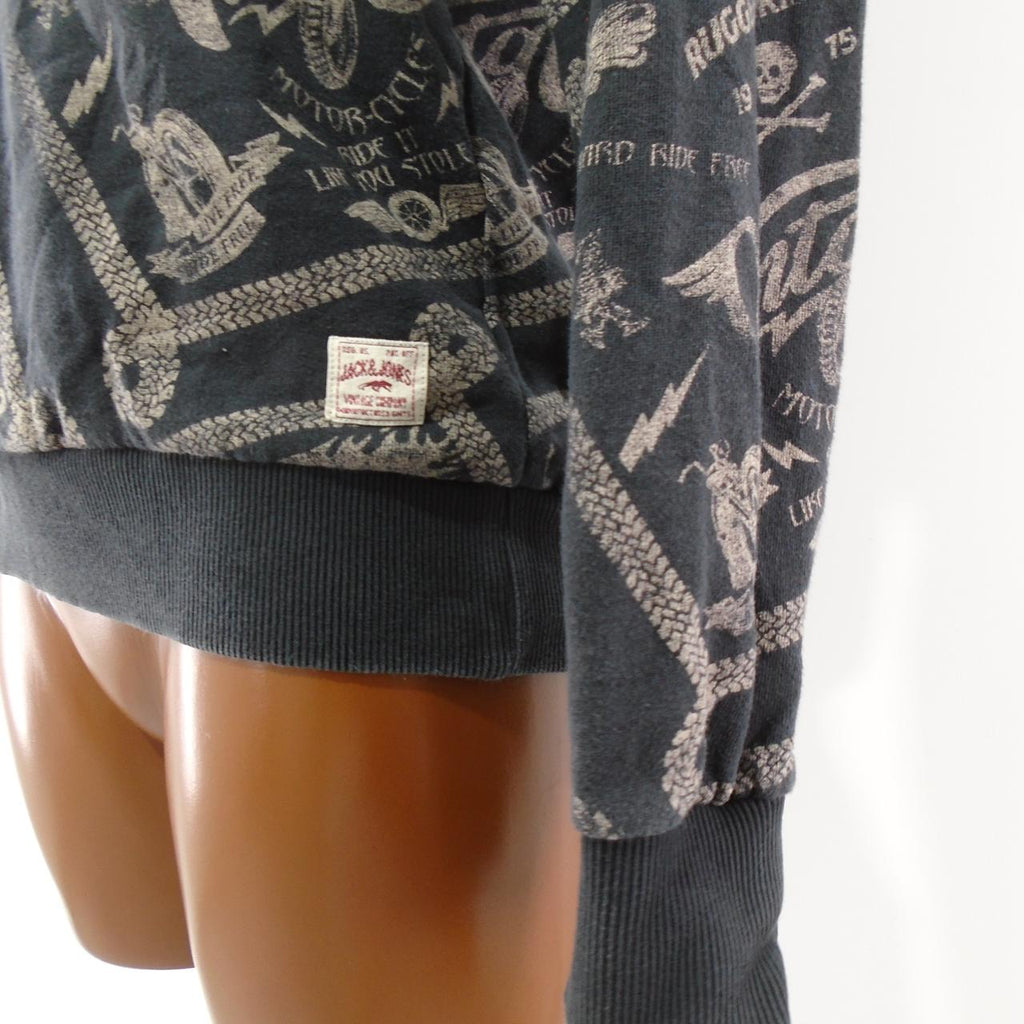 Women's Sweatshirt Jack & Jones. Black. S. Used. Good