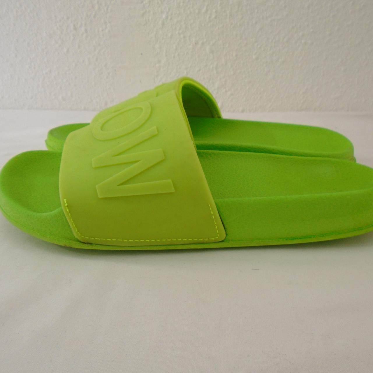 Women's Slippers Tedi. Green. 36/37. Used. Satisfactory