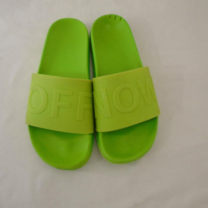 Women's Slippers Tedi. Green. 36/37. Used. Satisfactory