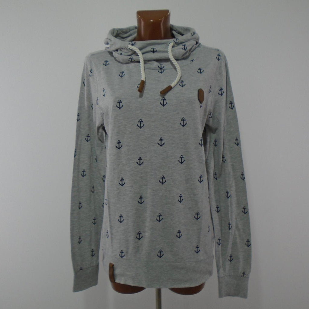 Women's Hoodie Naketano. Grey. L. Used. Good