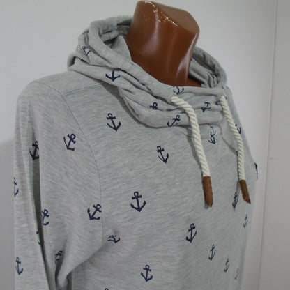 Sudadera Mujer Naketano. Gris. L.Usado. Bien