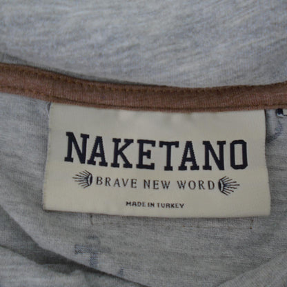 Women's Hoodie Naketano. Grey. L. Used. Good