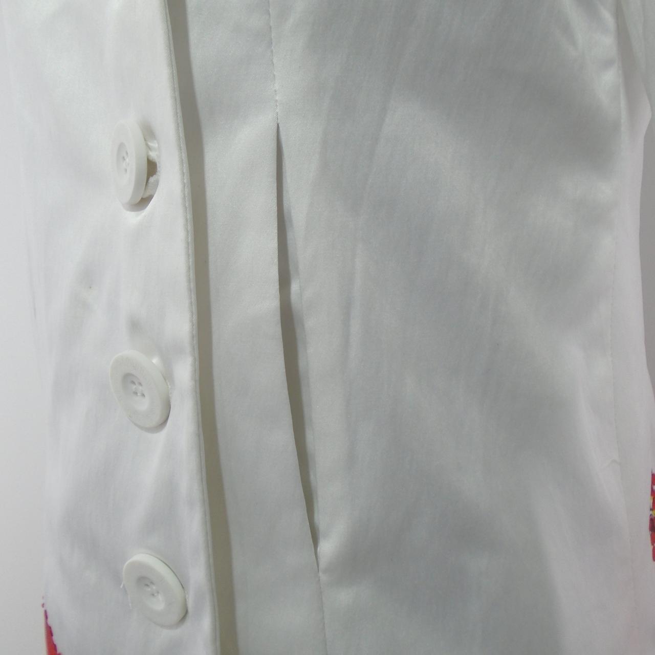 Women's Coat Desigual. White. XL. Used. Very good