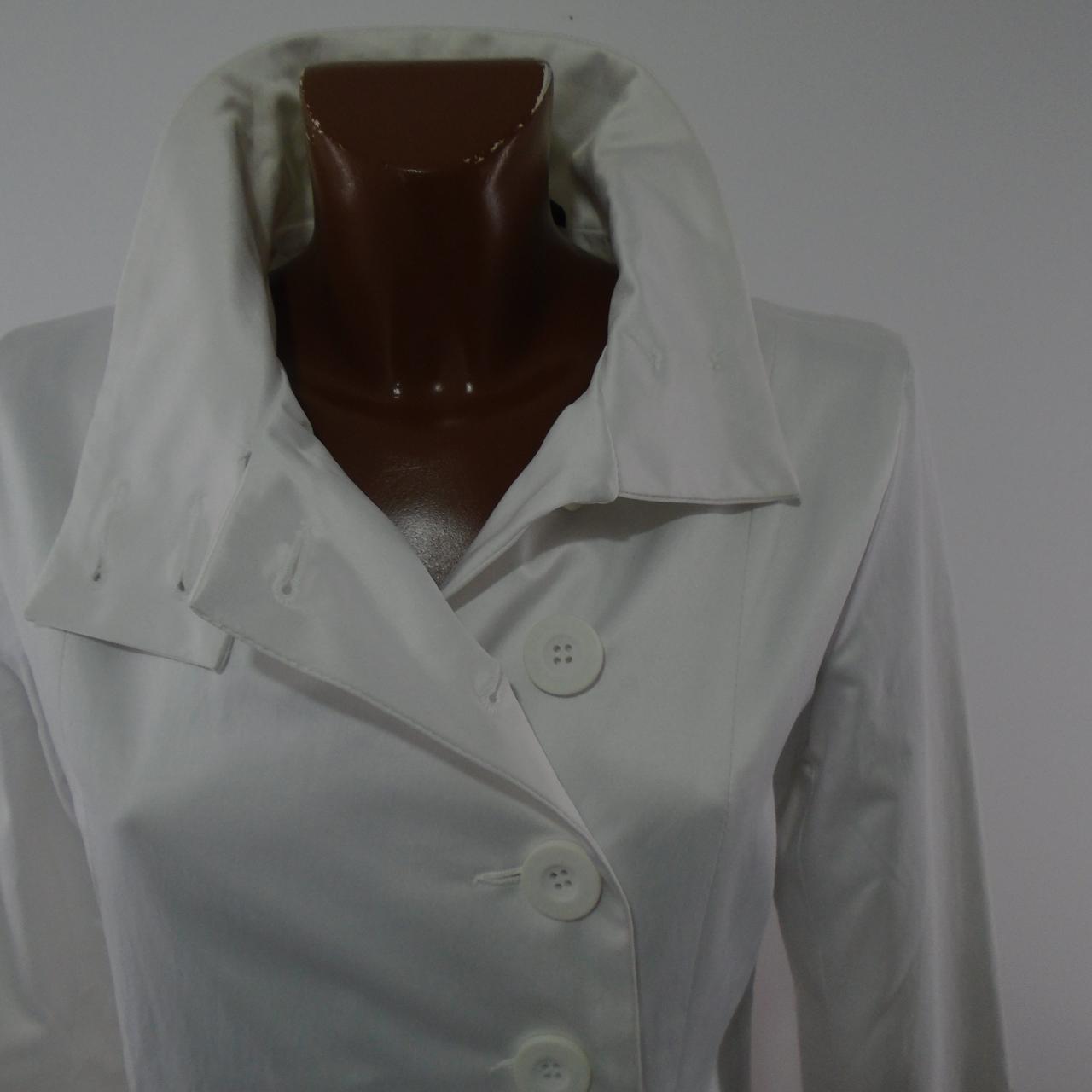 Women's Coat Desigual. White. XL. Used. Very good