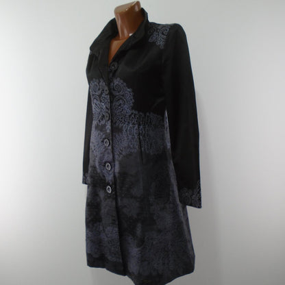 Women's Coat Desigual. Black. L. Used. Very good