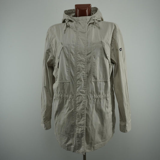 Damenparka Tommy Hilfiger. Grau. L. Gebraucht. Gut