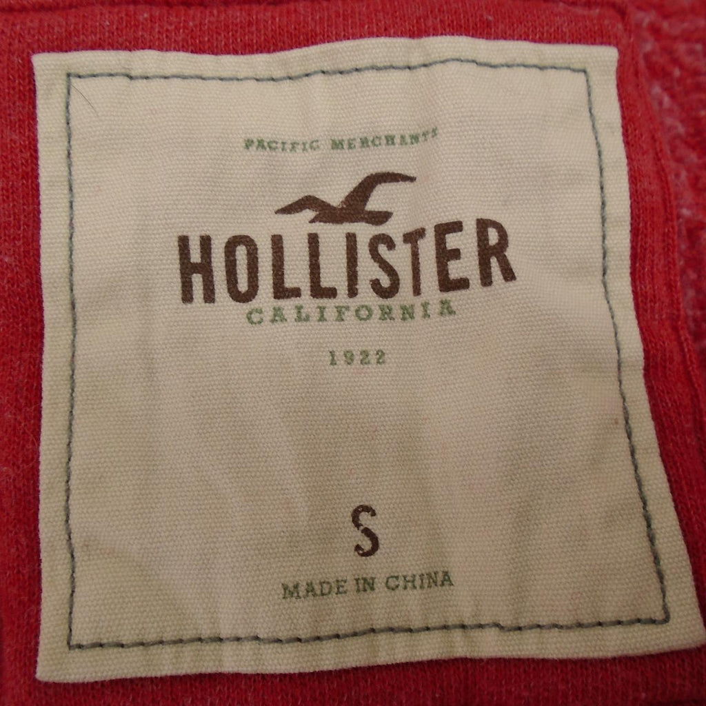 Sudadera con capucha para mujer Hollister. Rojo. XS. Usado. Bien