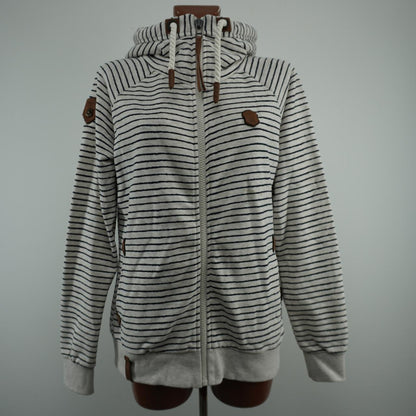 Parka Tommy Hilfiger para mujer. Gris. Talla L. Usada. Buena calidad