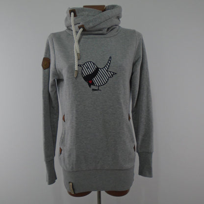 Women's Hoodie Naketano. Grey. S. Used. Good