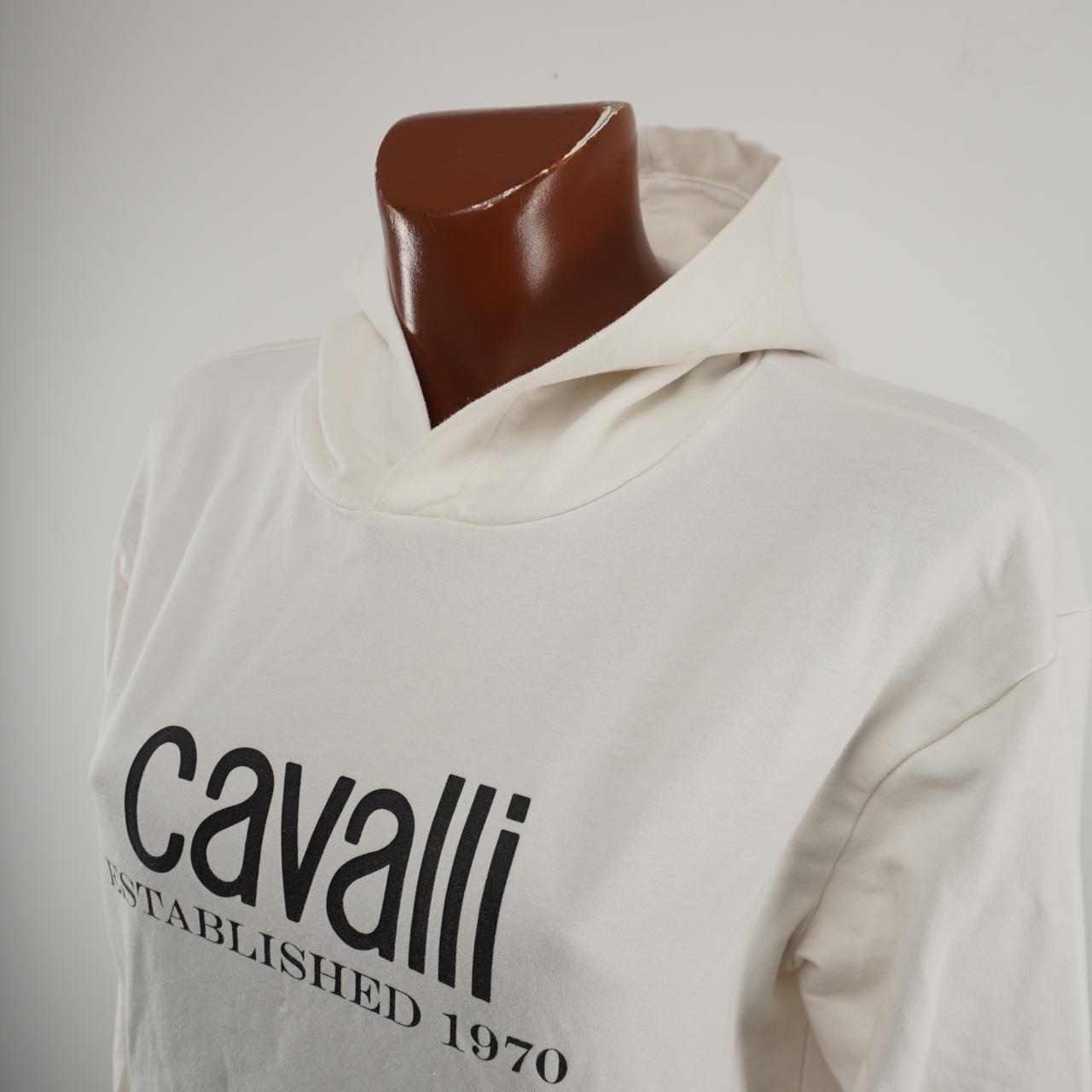 Sudadera con capucha para mujer Roberto Covalli. Beige. M. Usada. Buena