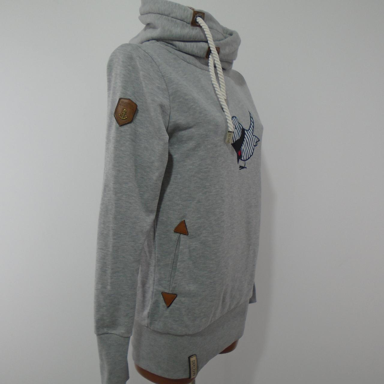 Women's Hoodie Naketano. Grey. S. Used. Good