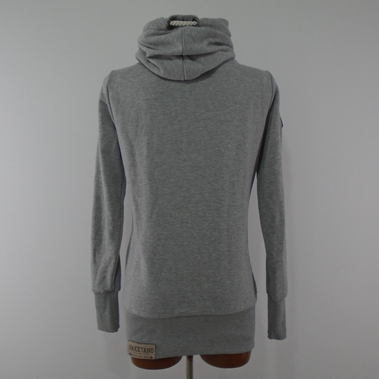 Women's Hoodie Naketano. Grey. S. Used. Good