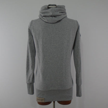 Damen-Hoodie Naketano. Grau. S. Gebraucht. Gut