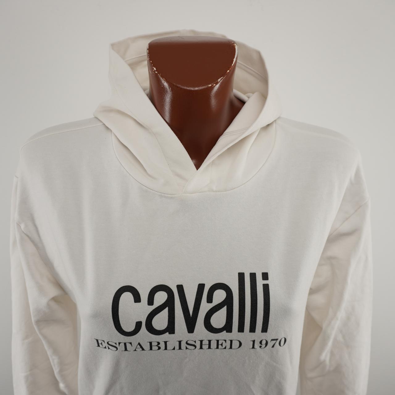 Sudadera con capucha para mujer Roberto Covalli. Beige. M. Usada. Buena