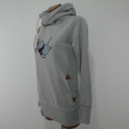 Sudadera Mujer Naketano. Gris. S. Usado. Bien