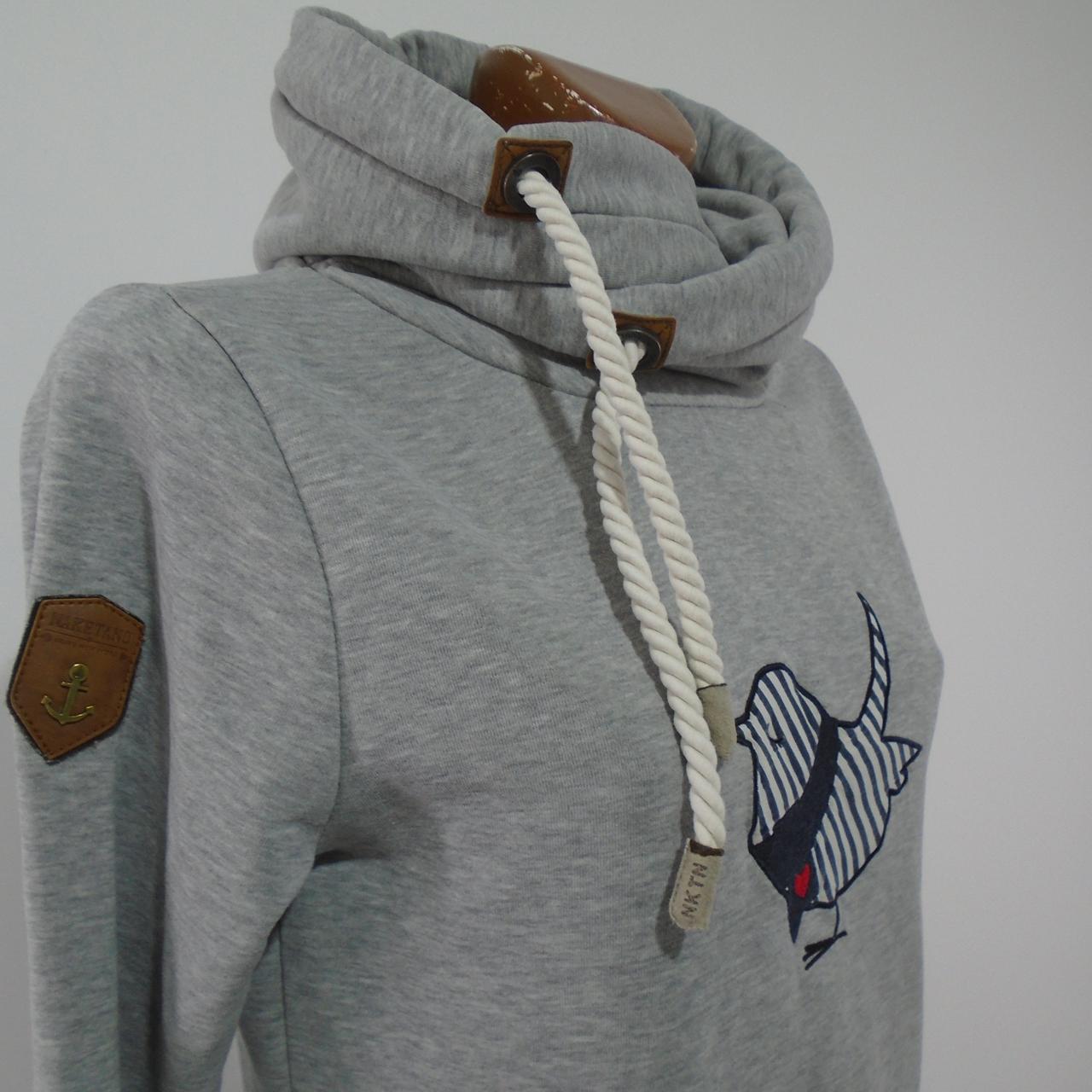 Women's Hoodie Naketano. Grey. S. Used. Good