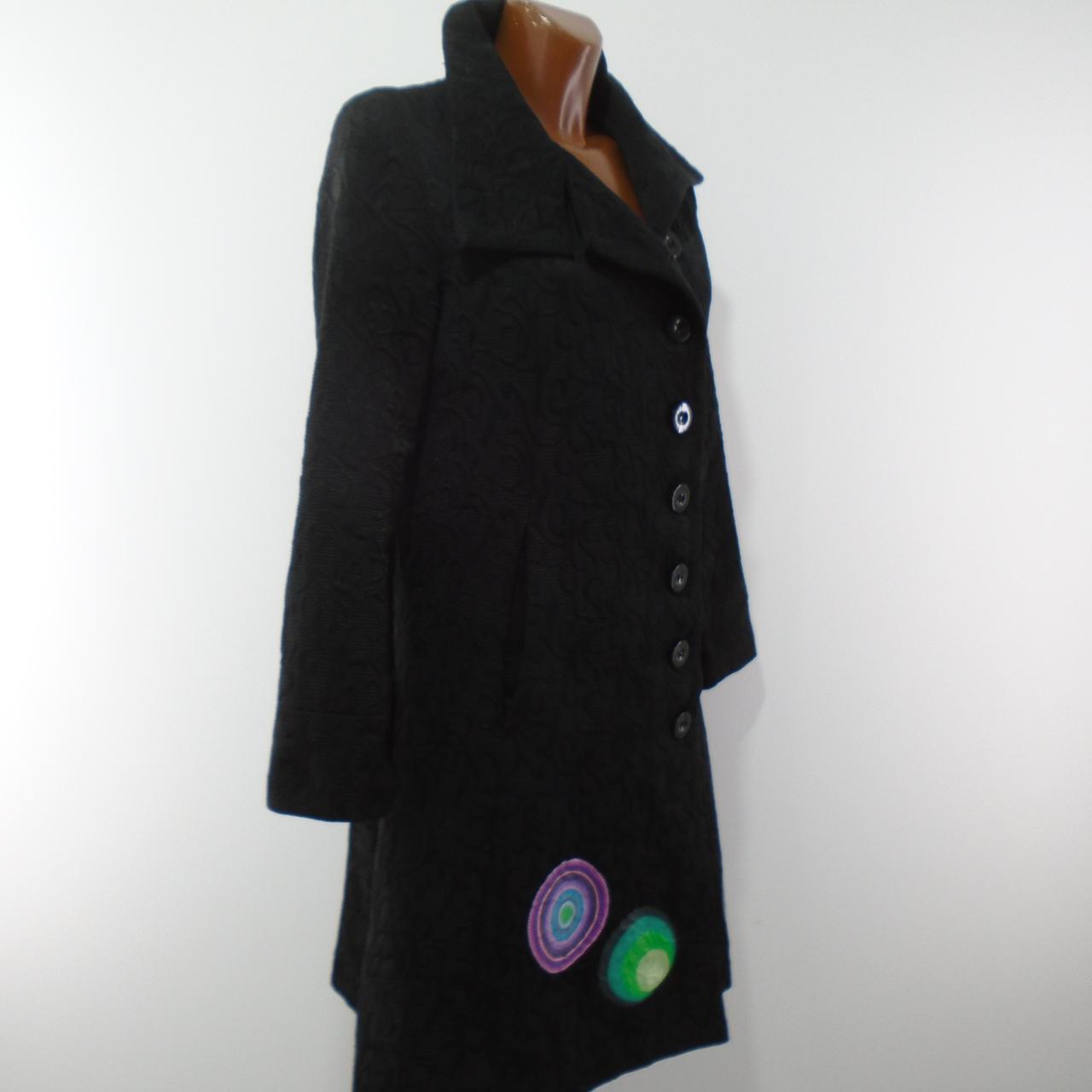 Women's Coat Desigual. Black. XL. Used. Good