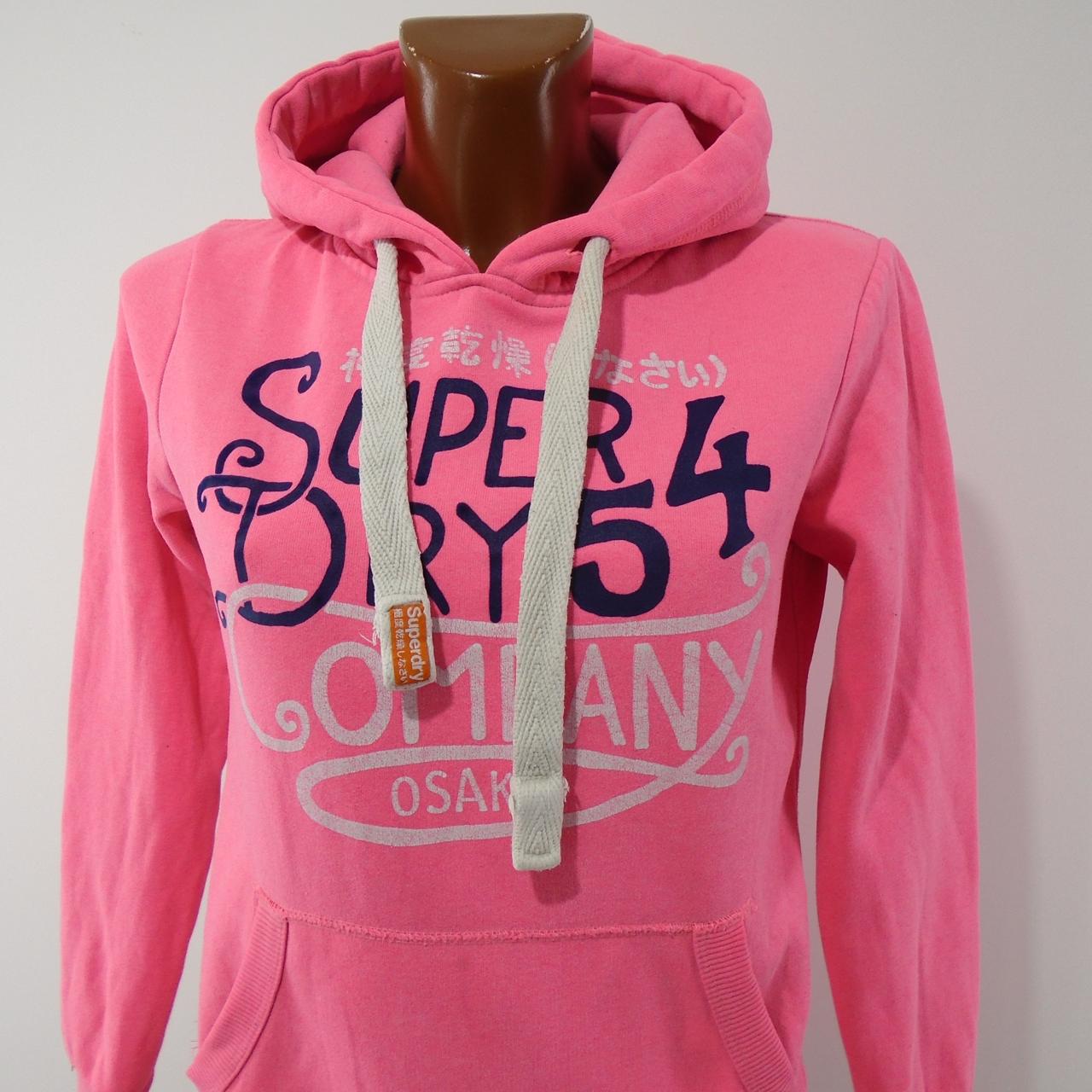 Superdry hoodie rosa hot sale