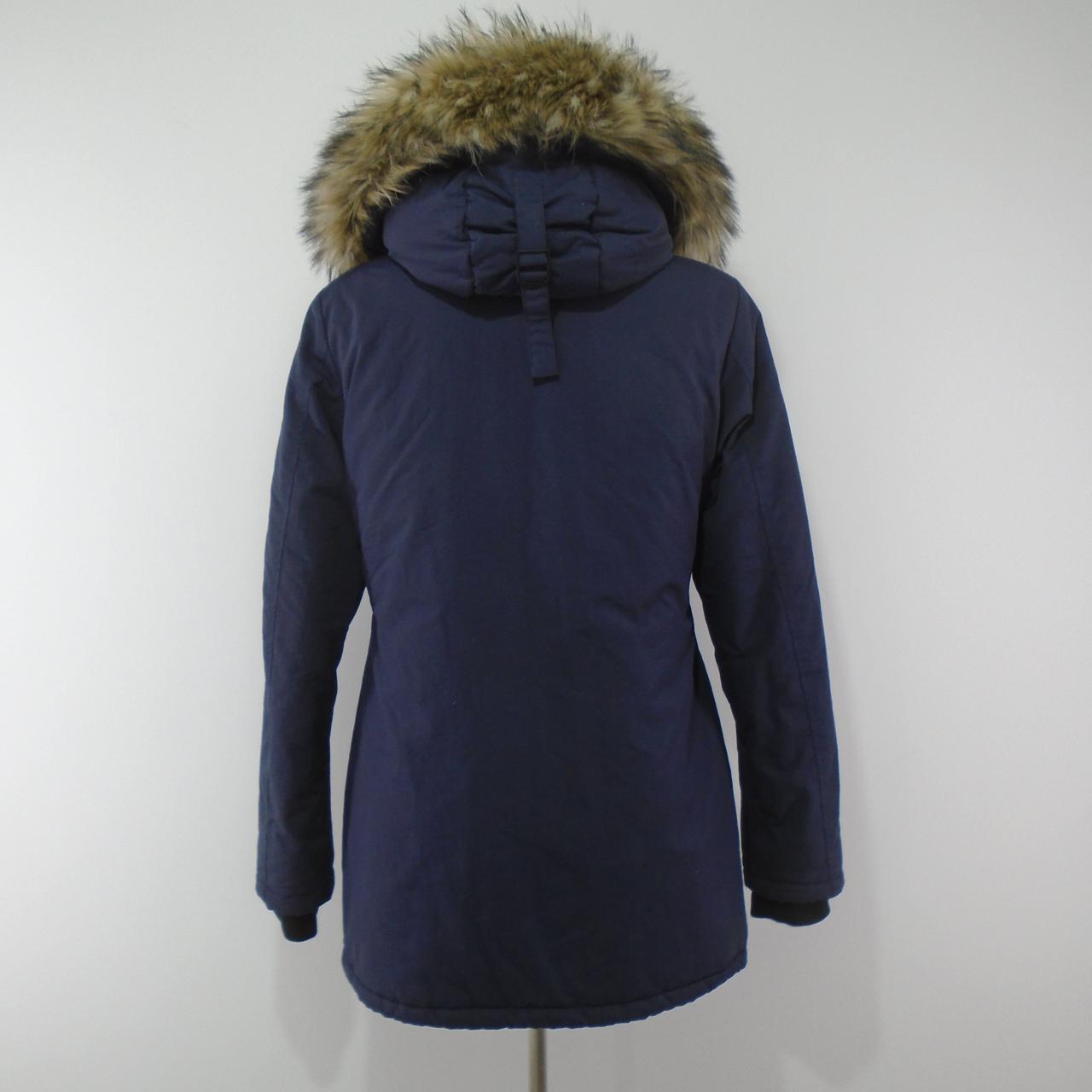 Damenparka Superdry. Dunkelblau. M. Gebraucht. Gut