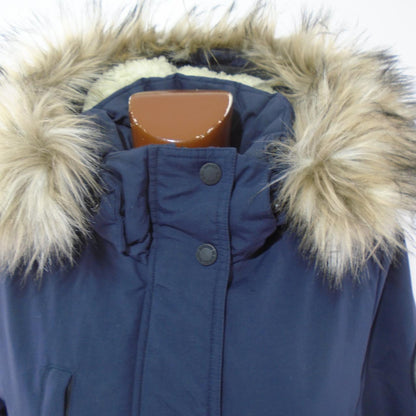 Parka para mujer Superdry. Azul oscuro. M.Usado. Bien