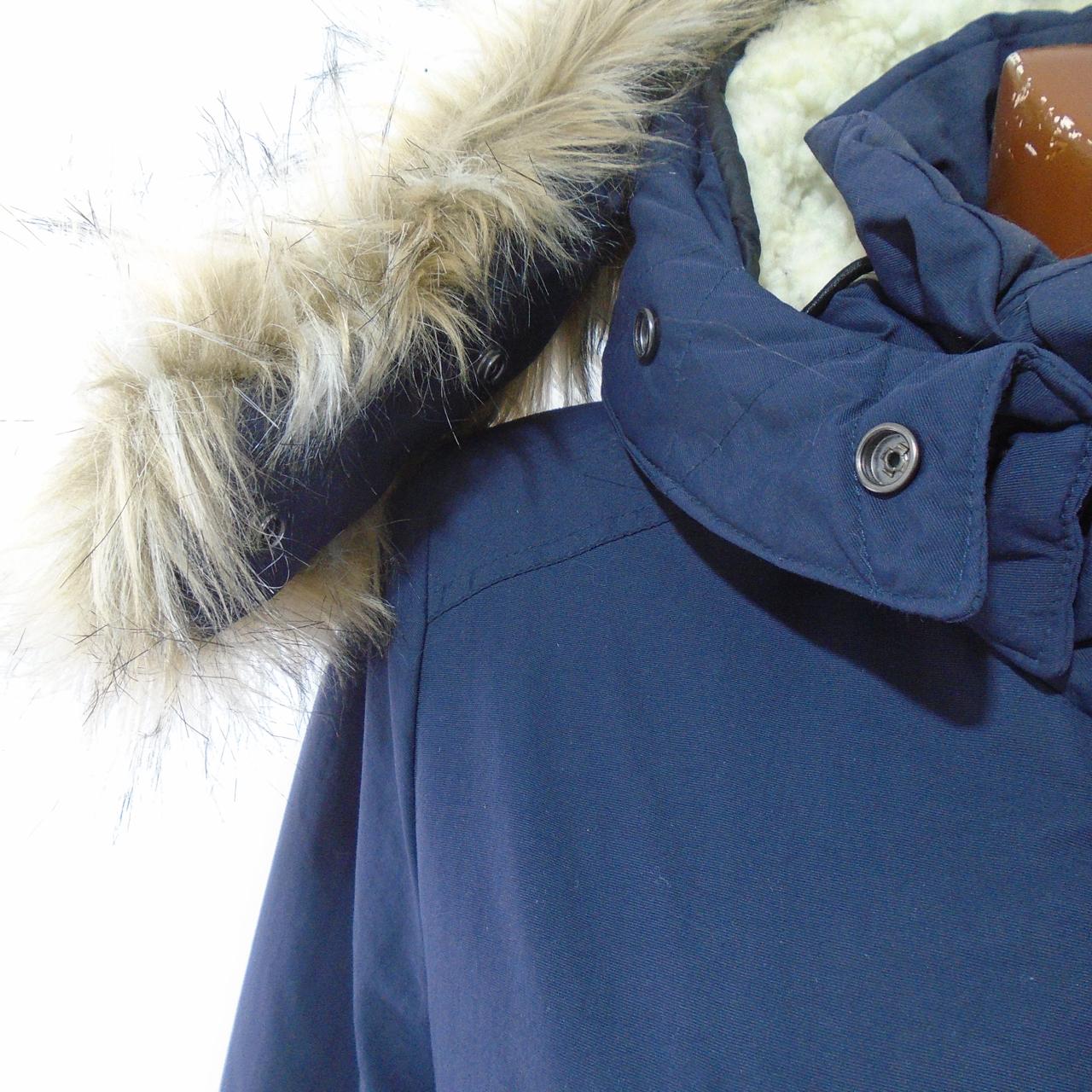 Damenparka Superdry. Dunkelblau. M. Gebraucht. Gut