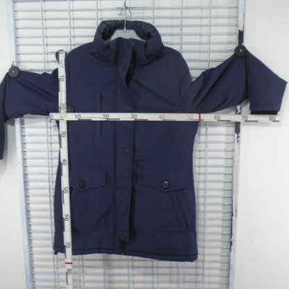 Damenparka Superdry. Dunkelblau. M. Gebraucht. Gut