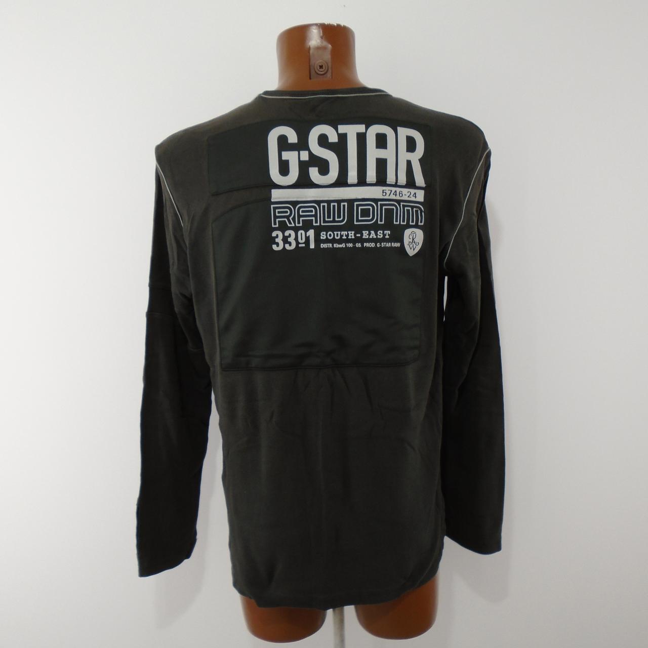 Men's Sweatshirt G-Star. Grey. XXL. Used. Good