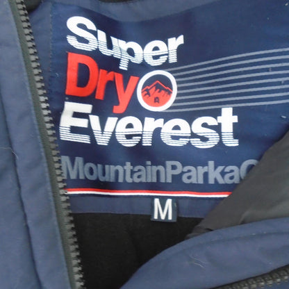 Damenparka Superdry. Dunkelblau. M. Gebraucht. Gut