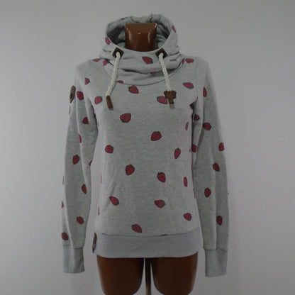 Women's Hoodie Naketano. Grey. S. Used. Good