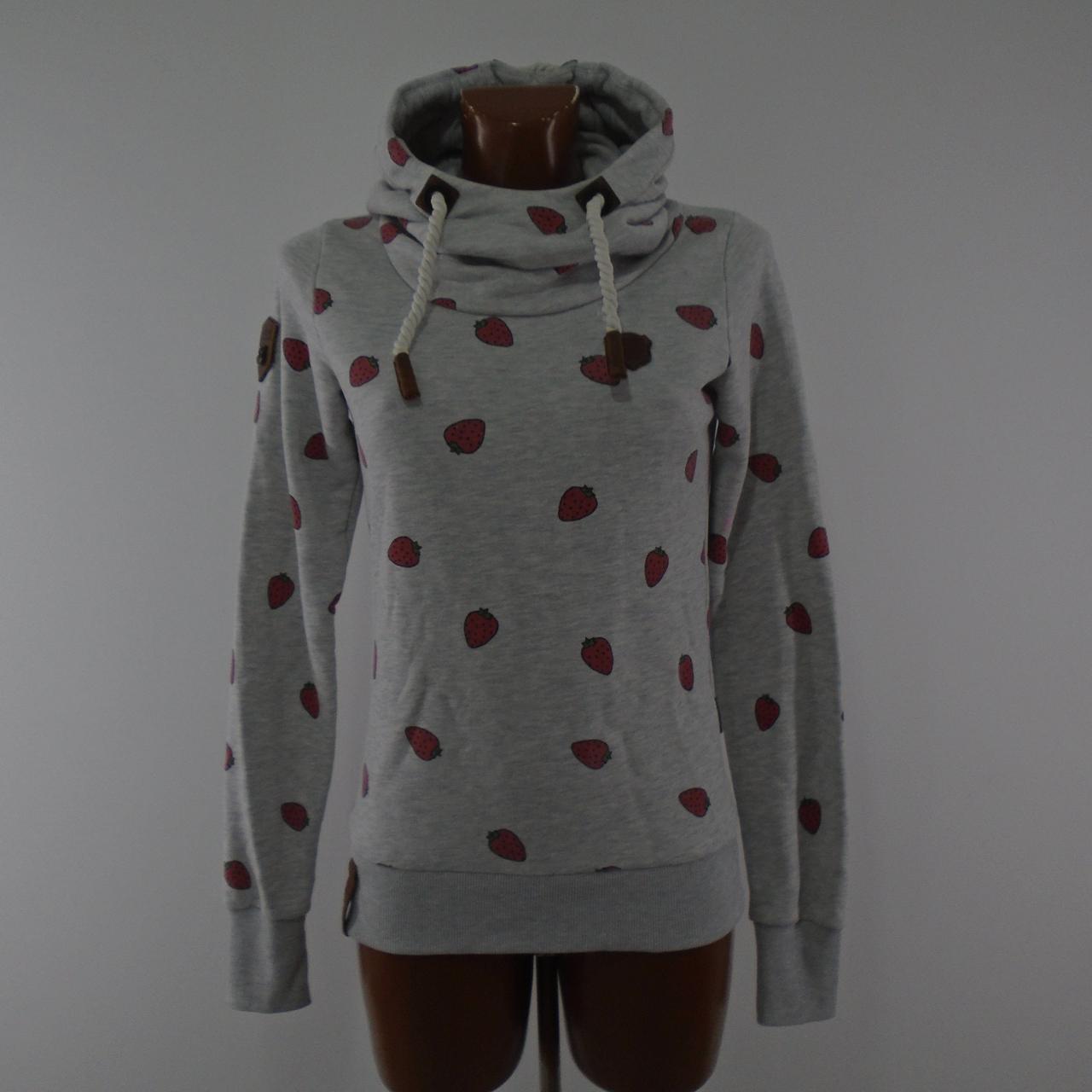 Women's Hoodie Naketano. Grey. S. Used. Good